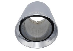 Ford Ranger Performance Exhaust - Ford Racing - Exhaust Tip; 4 in.; Chrome-Plated - Chrome - `19-`23